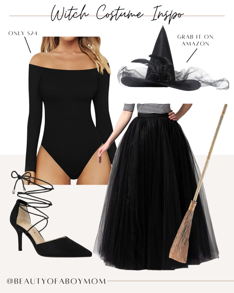 diy halloween costume, witch costume, womens costume